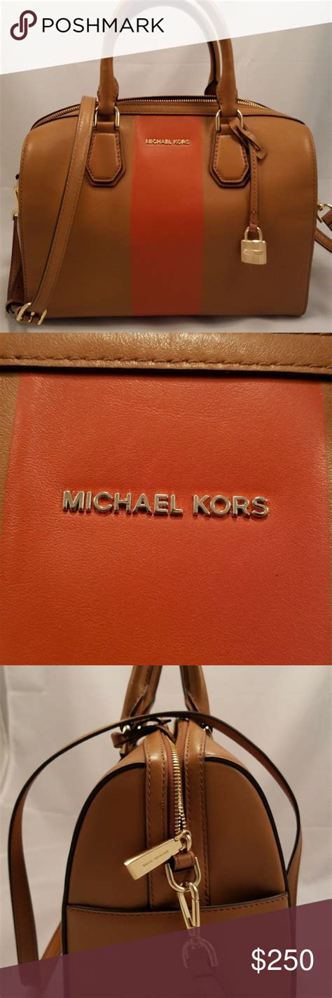 Michael Kors Medium Mercer Stripe Tote 